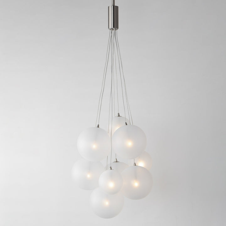 9-Light Led Pendant - Frost by ET2