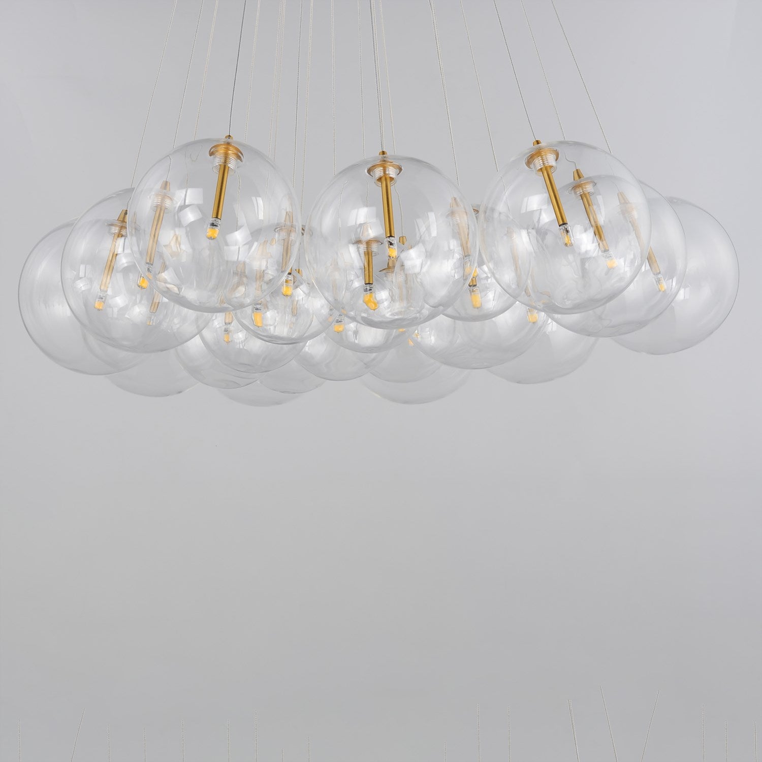 20-Light Led Pendant - Clear by ET2