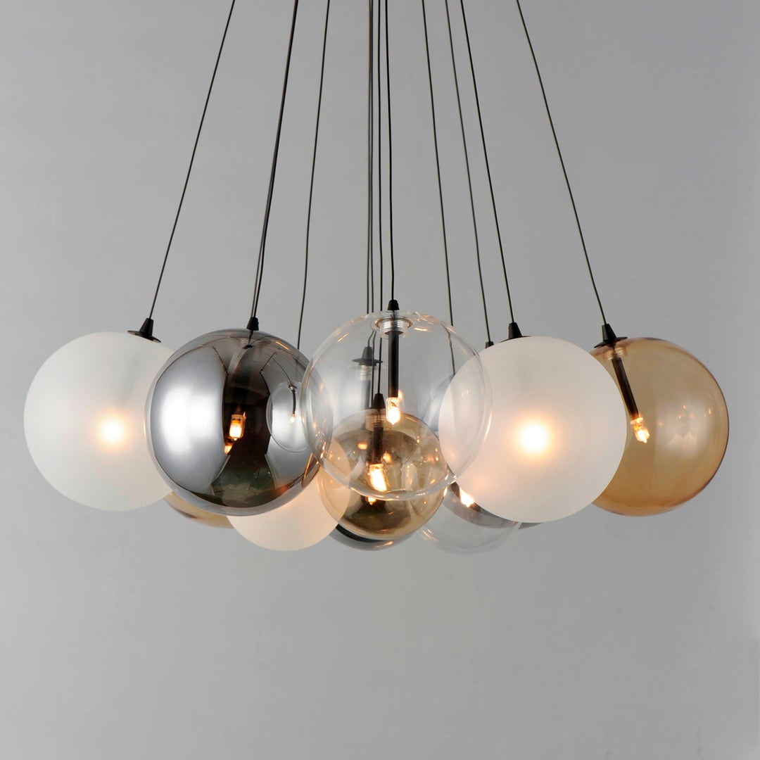 12-Light Led Pendant - Mixed