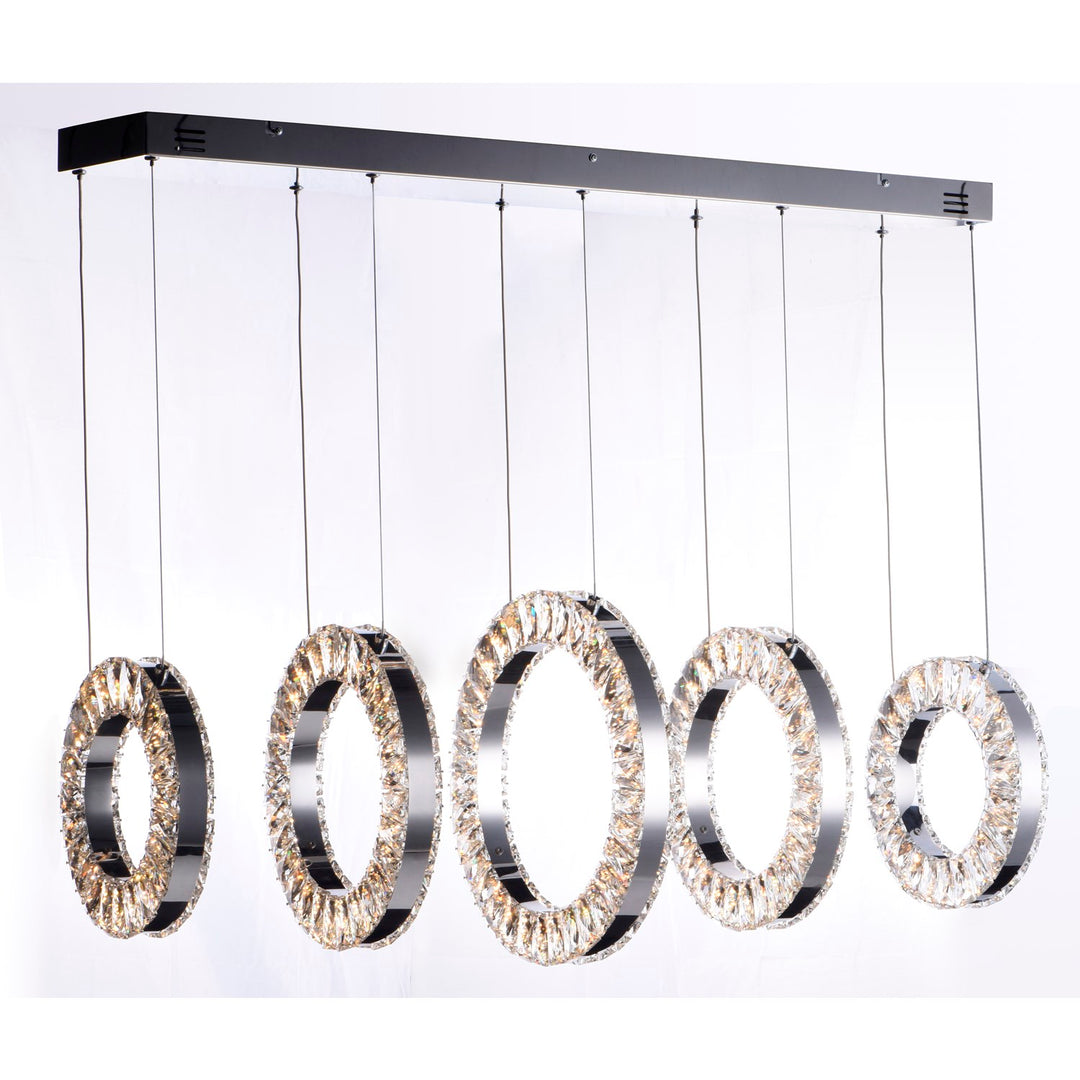 5-Light Led Linear Pendant by ET2