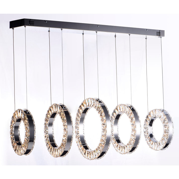 5-Light Led Linear Pendant by ET2