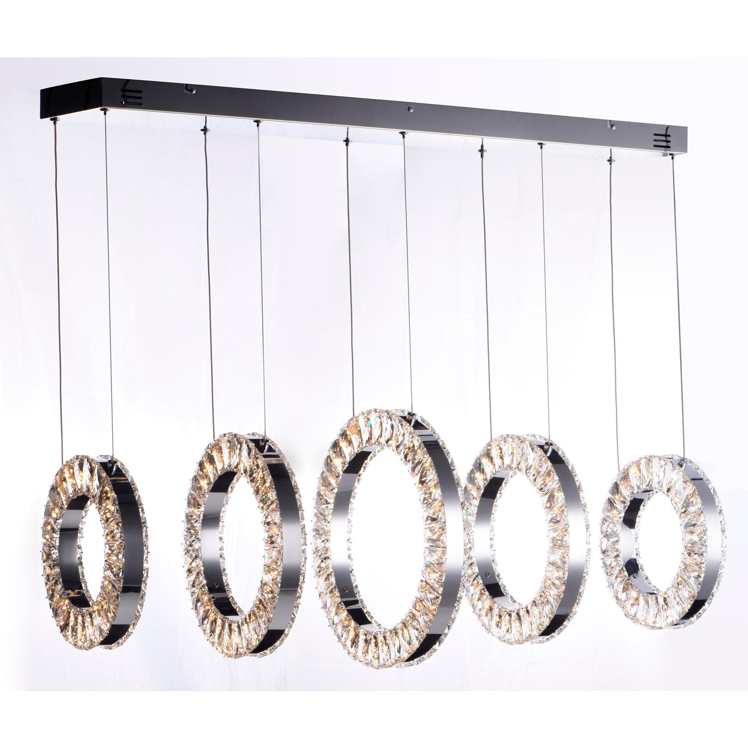 5-Light Led Linear Pendant