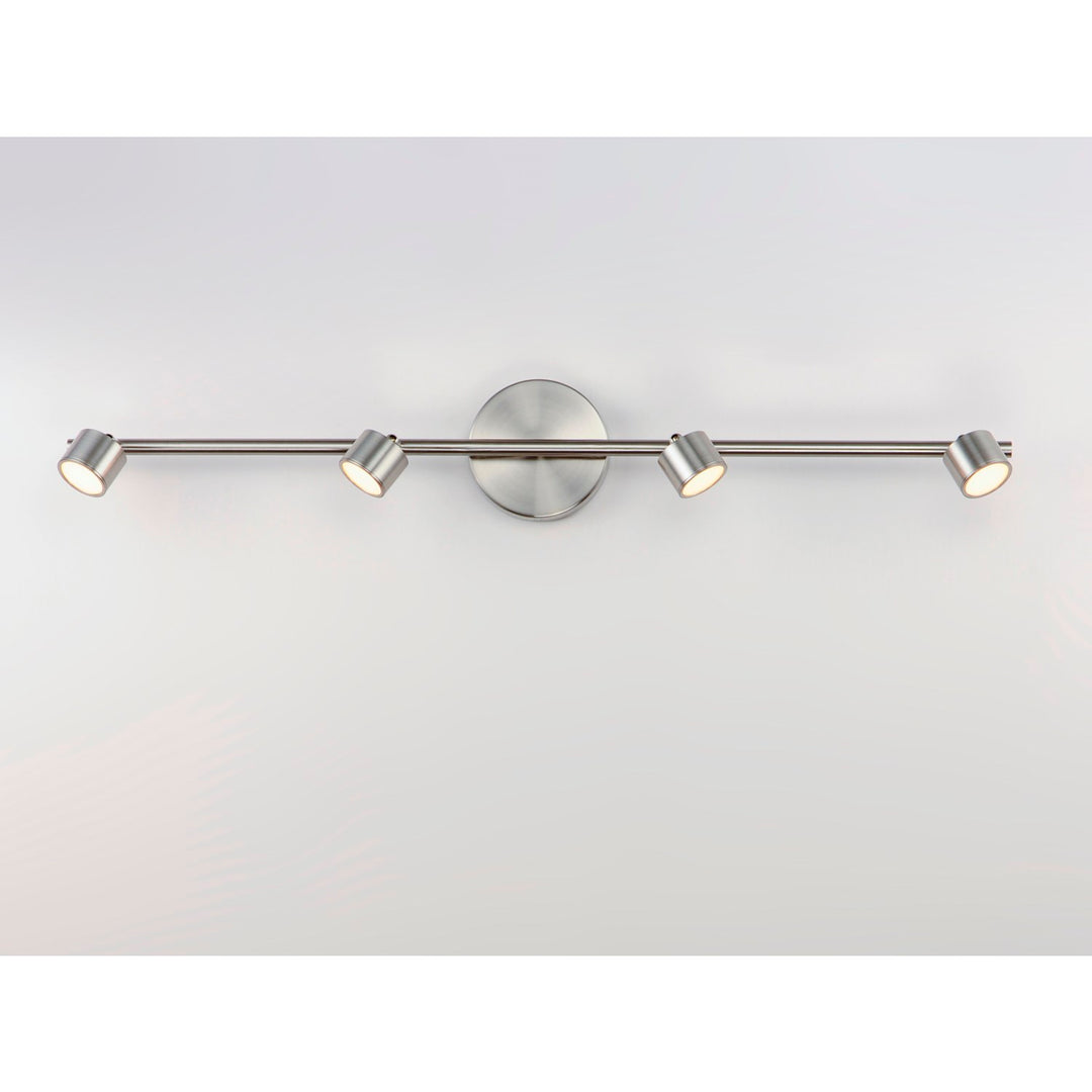 4-Light Fixed Rail Led Track Light