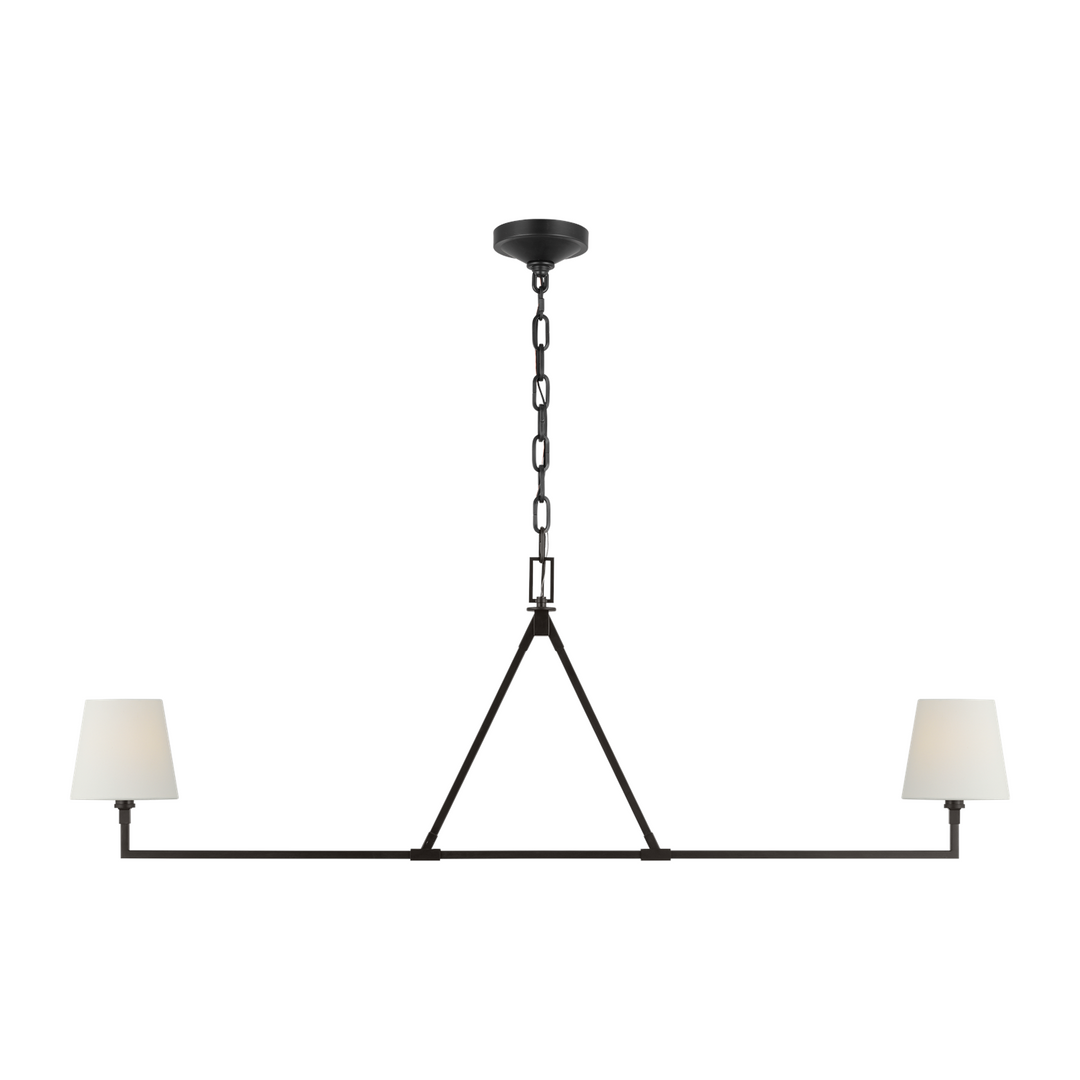 Large Linear Chandelier by VC Studio Collection