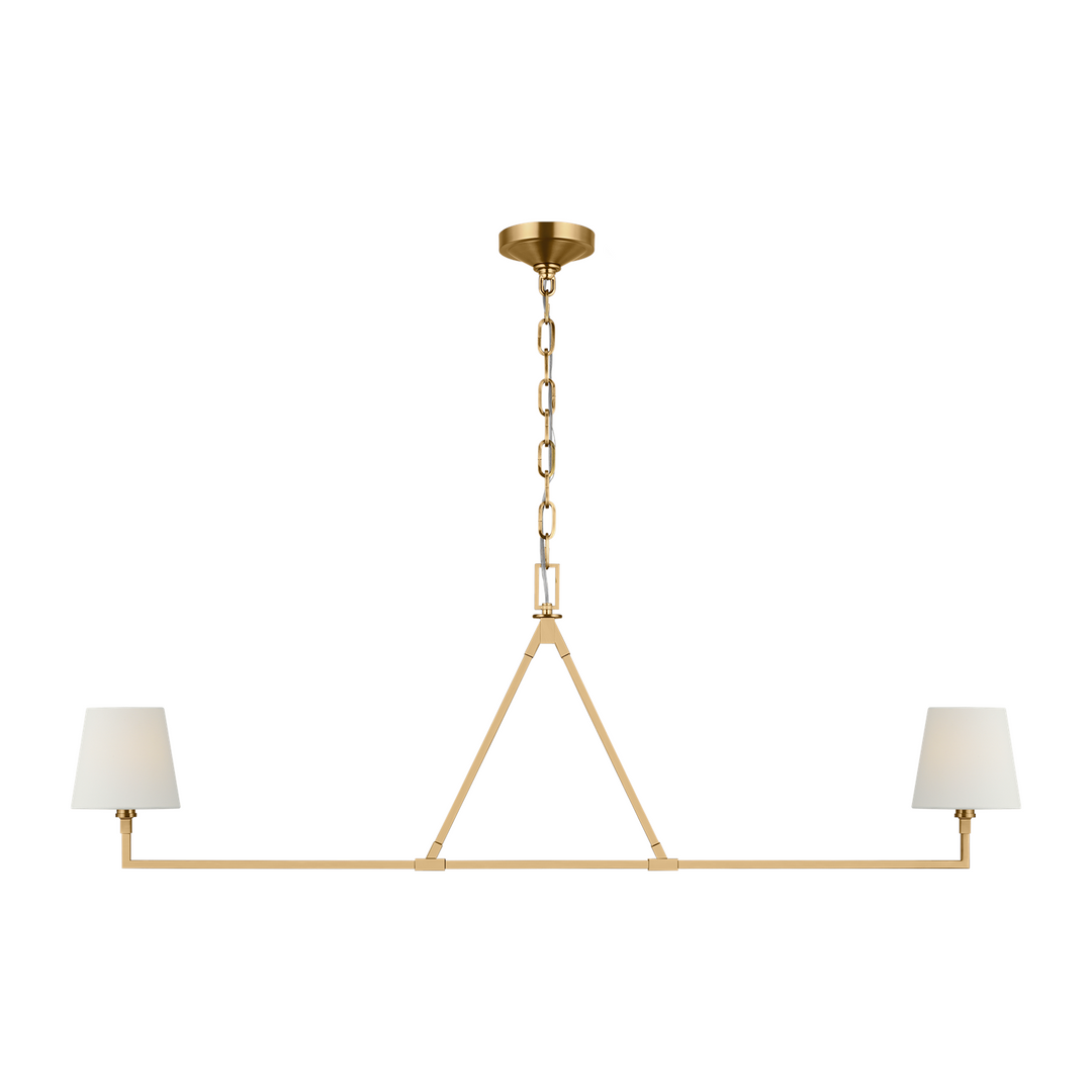 Large Linear Chandelier by VC Studio Collection