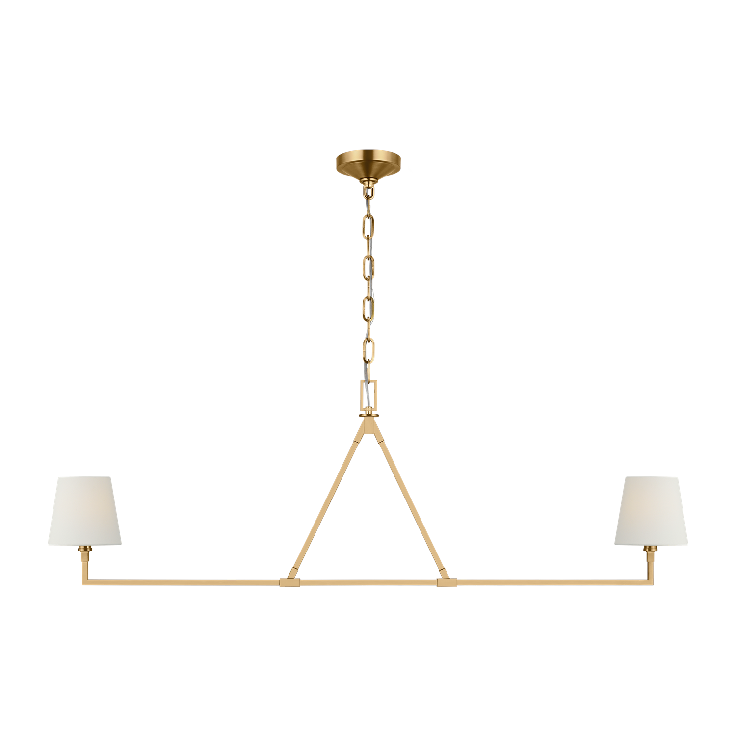 Large Linear Chandelier by VC Studio Collection