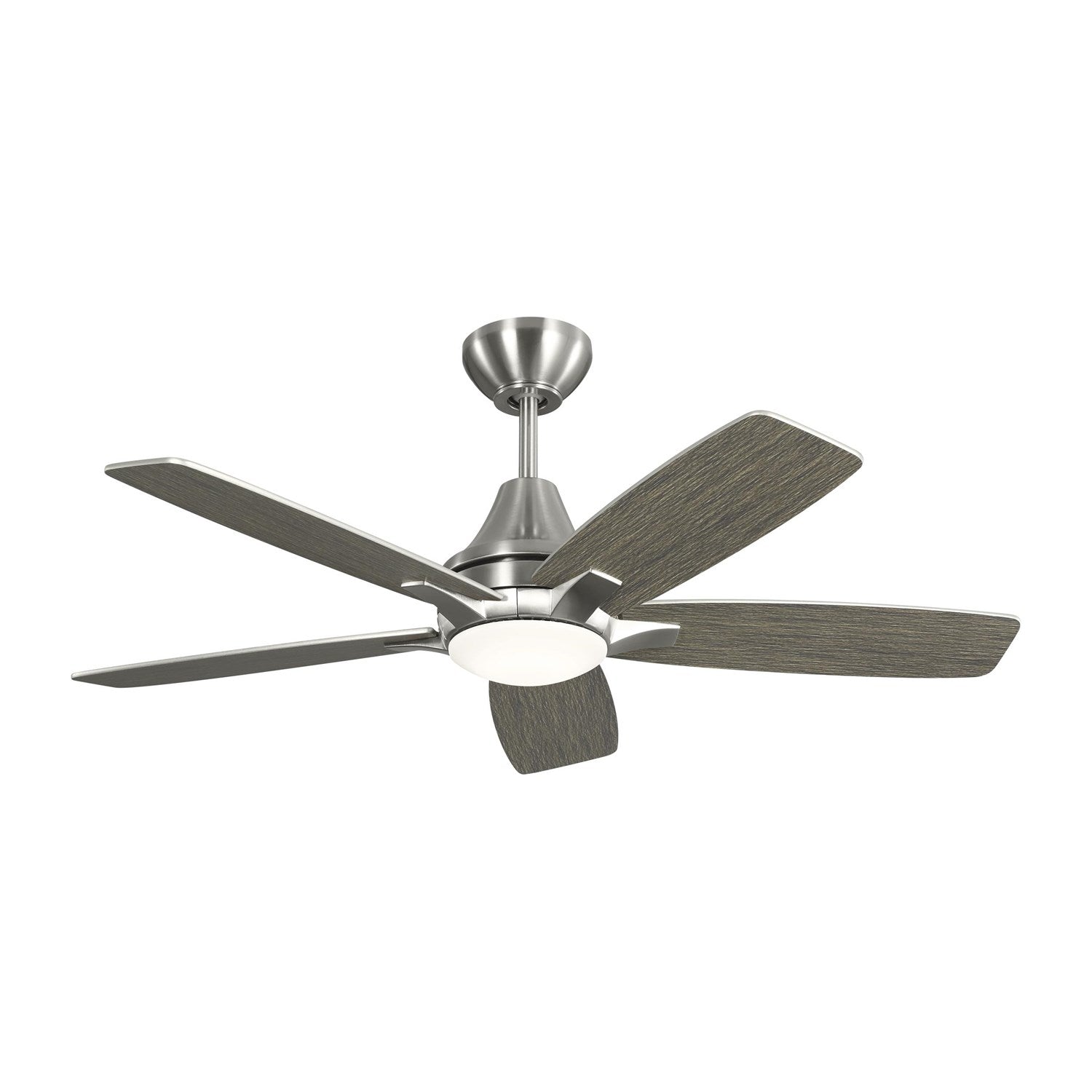 Lowden 44 Led Ceiling Fan In Brushed Steel by VC Fan Collection
