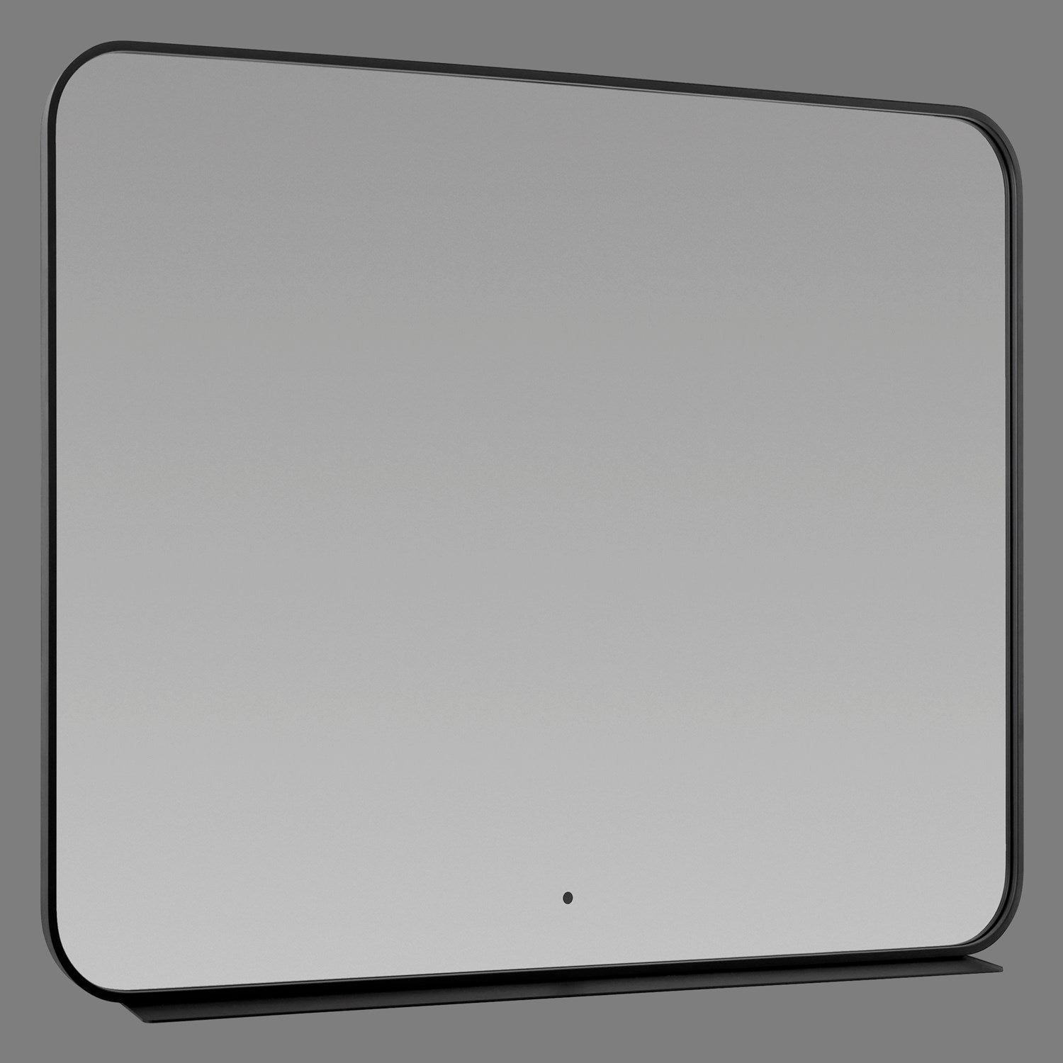 36X36 Led Mirror Black by Oxygen Lighting