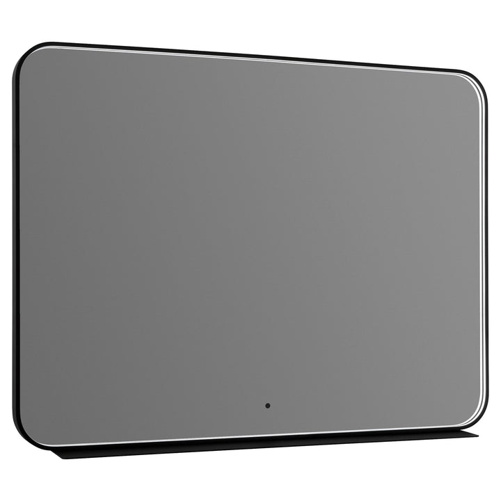 48X36 Led Mirror Black