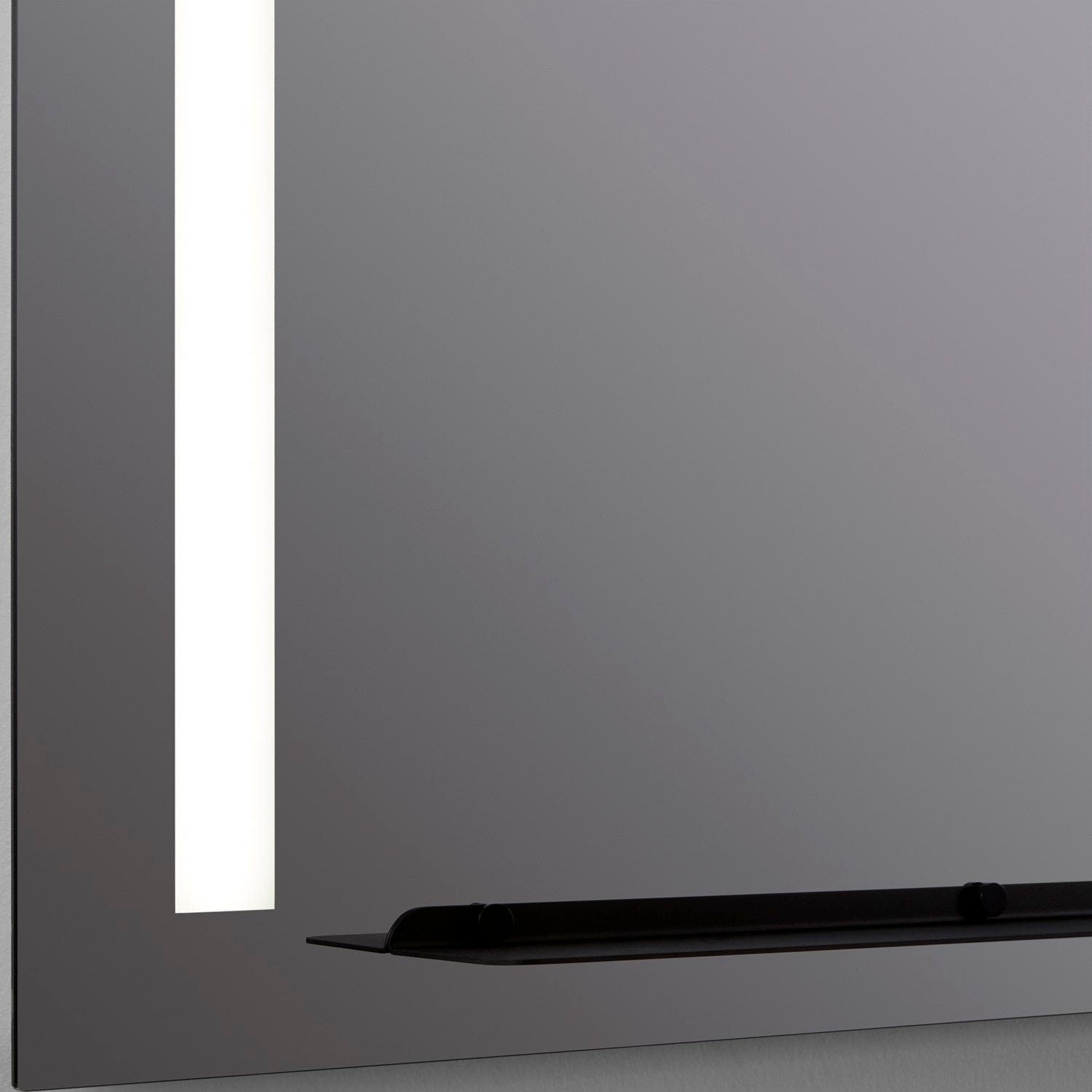 36X24 Led Mirror Black