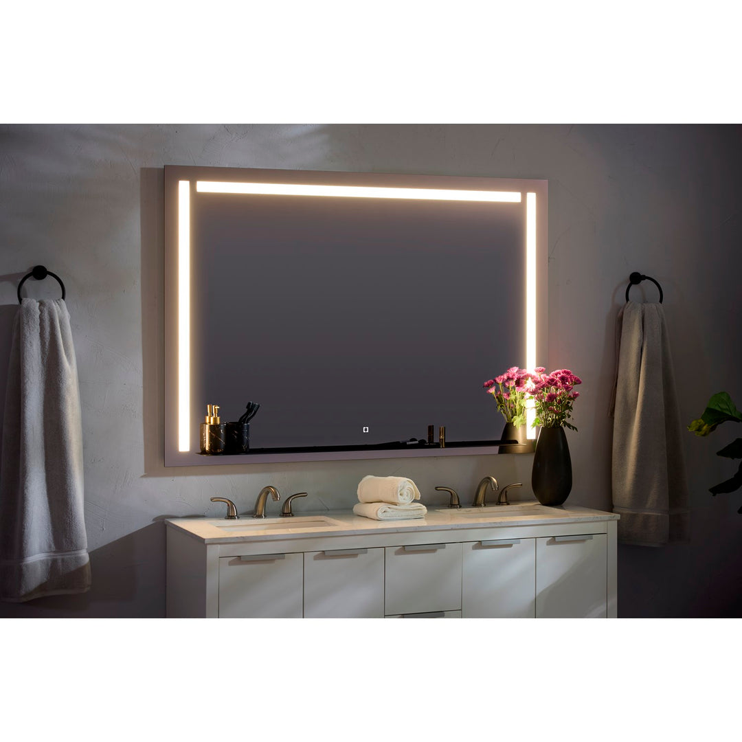 36X24 Led Mirror Black