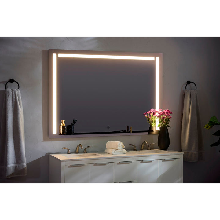 36X24 Led Mirror Black