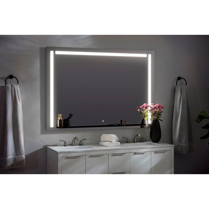 36X24 Led Mirror Black