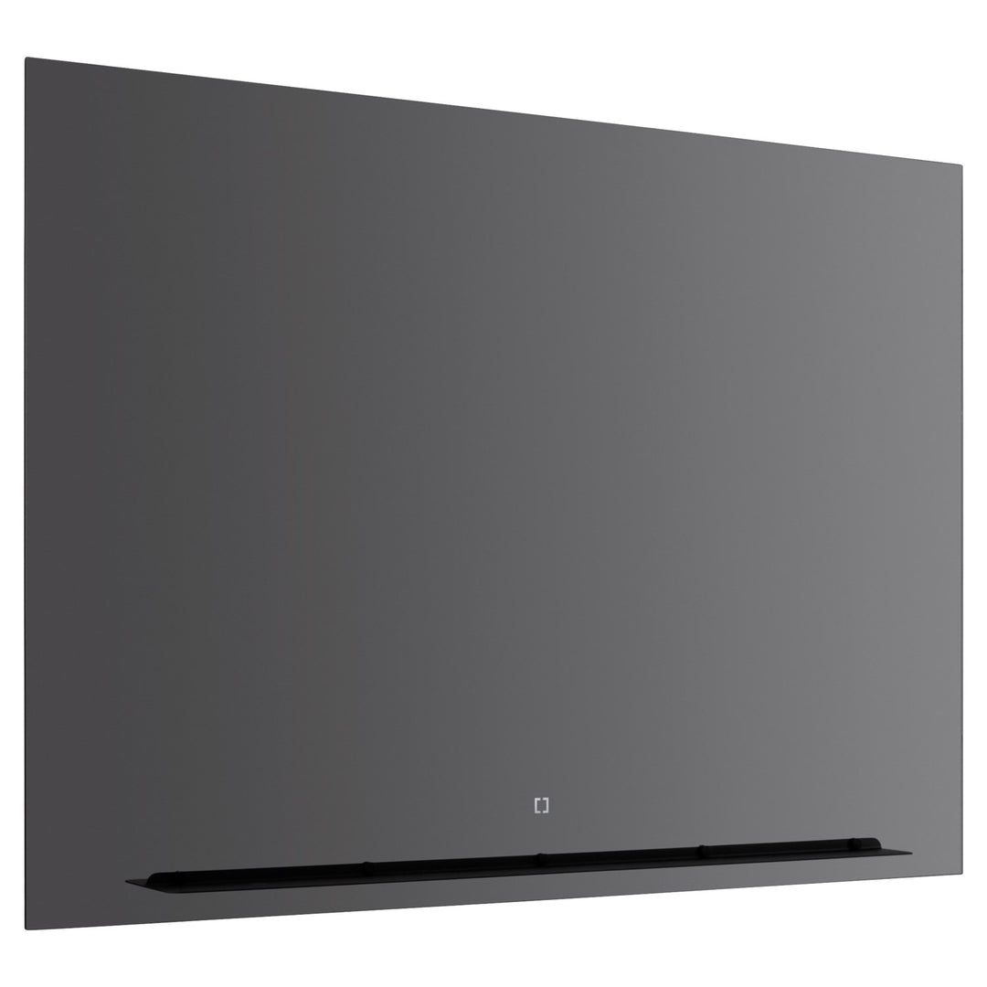 48X36 Led Mirror Black by Oxygen Lighting