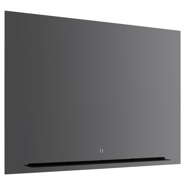 48X36 Led Mirror Black by Oxygen Lighting