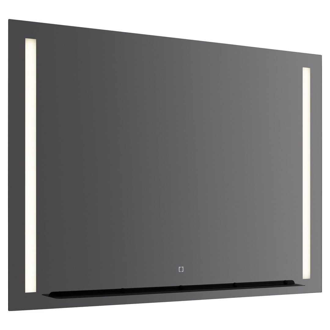 48X36 Led Mirror Black