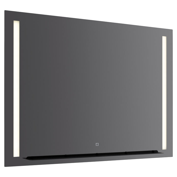 48X36 Led Mirror Black