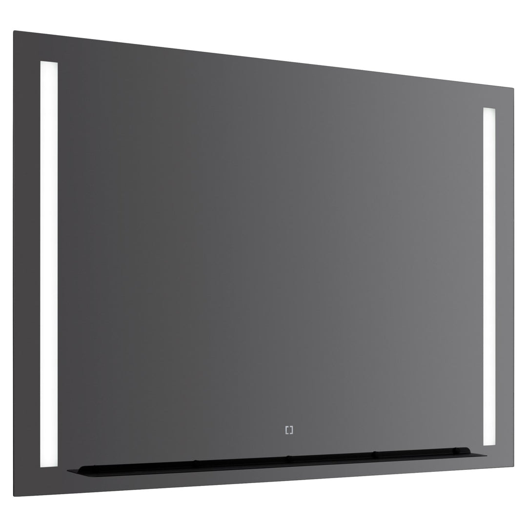 48X36 Led Mirror Black
