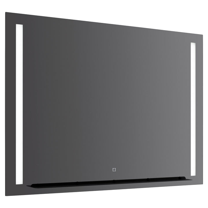 48X36 Led Mirror Black