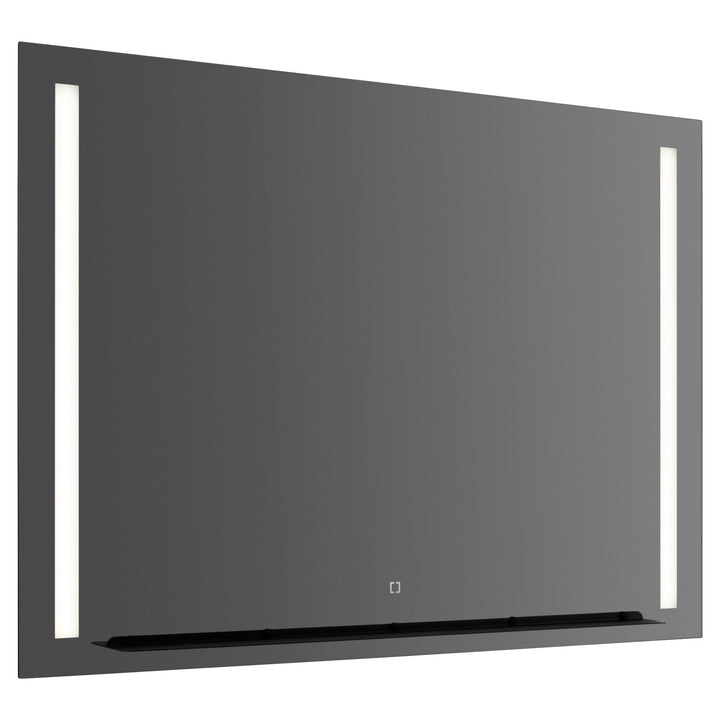 48X36 Led Mirror Black