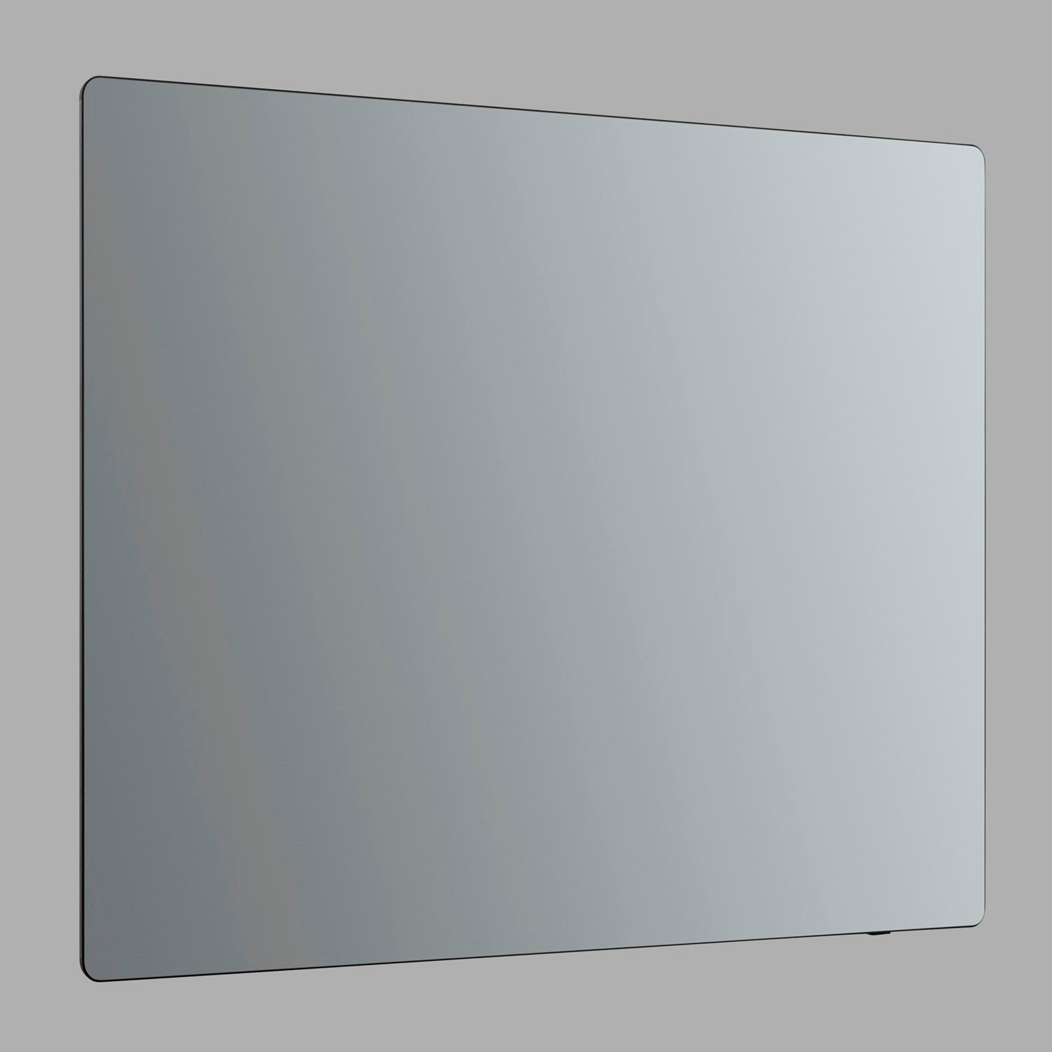 36X36 Led Mirror Black by Oxygen Lighting
