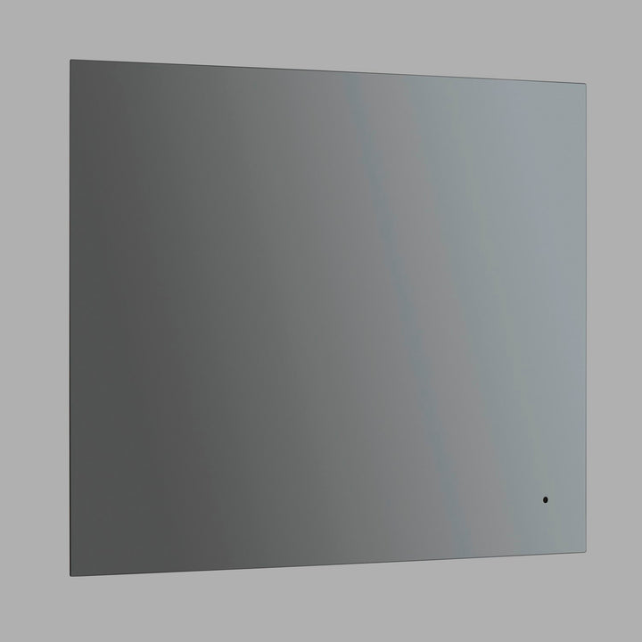 36X36 Led Mirror Black by Oxygen Lighting