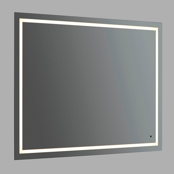 48X48 Led Mirror Black