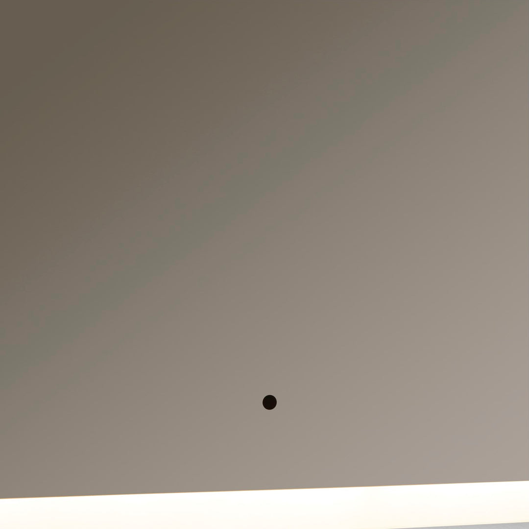 36X36 Led Mirror Black