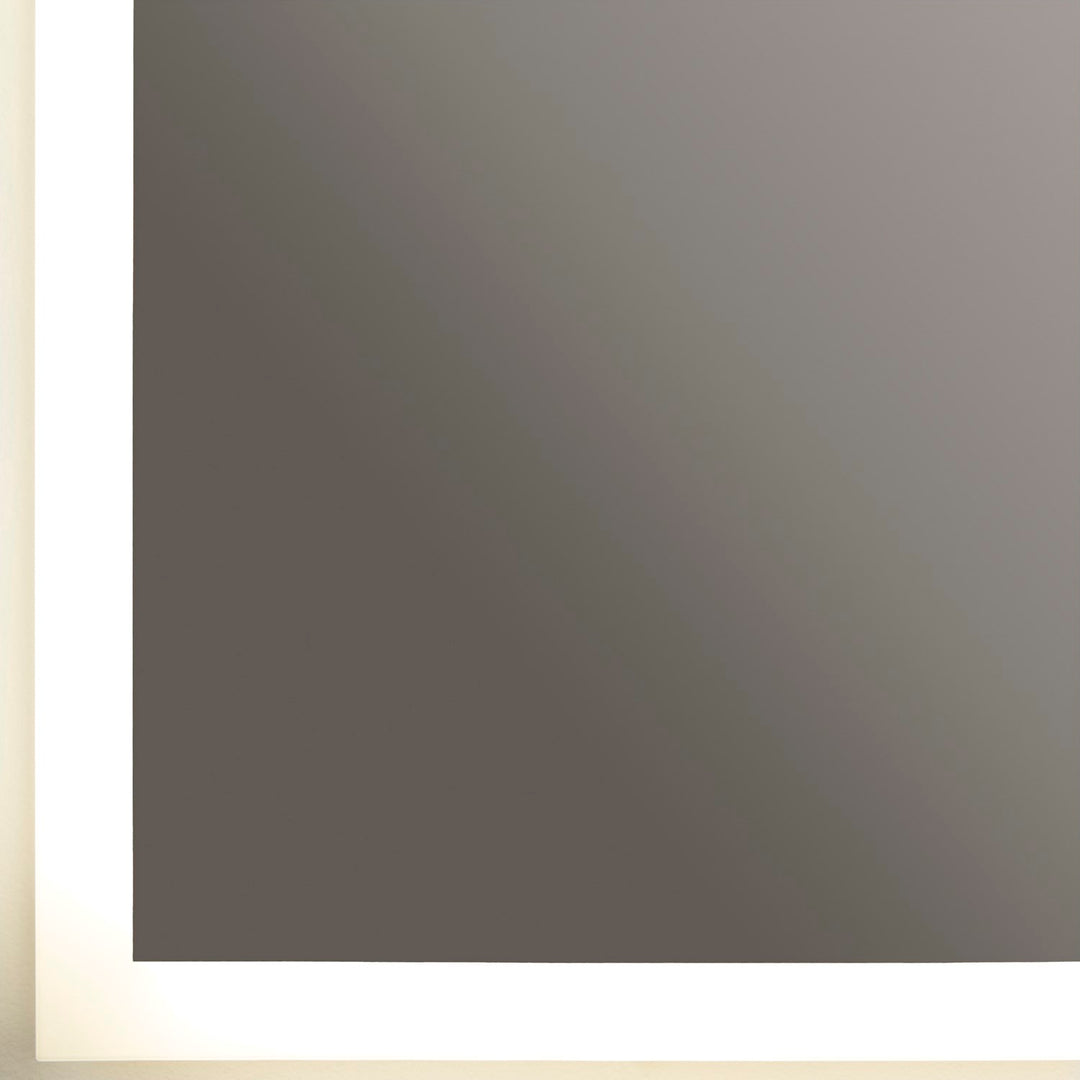 36X36 Led Mirror Black