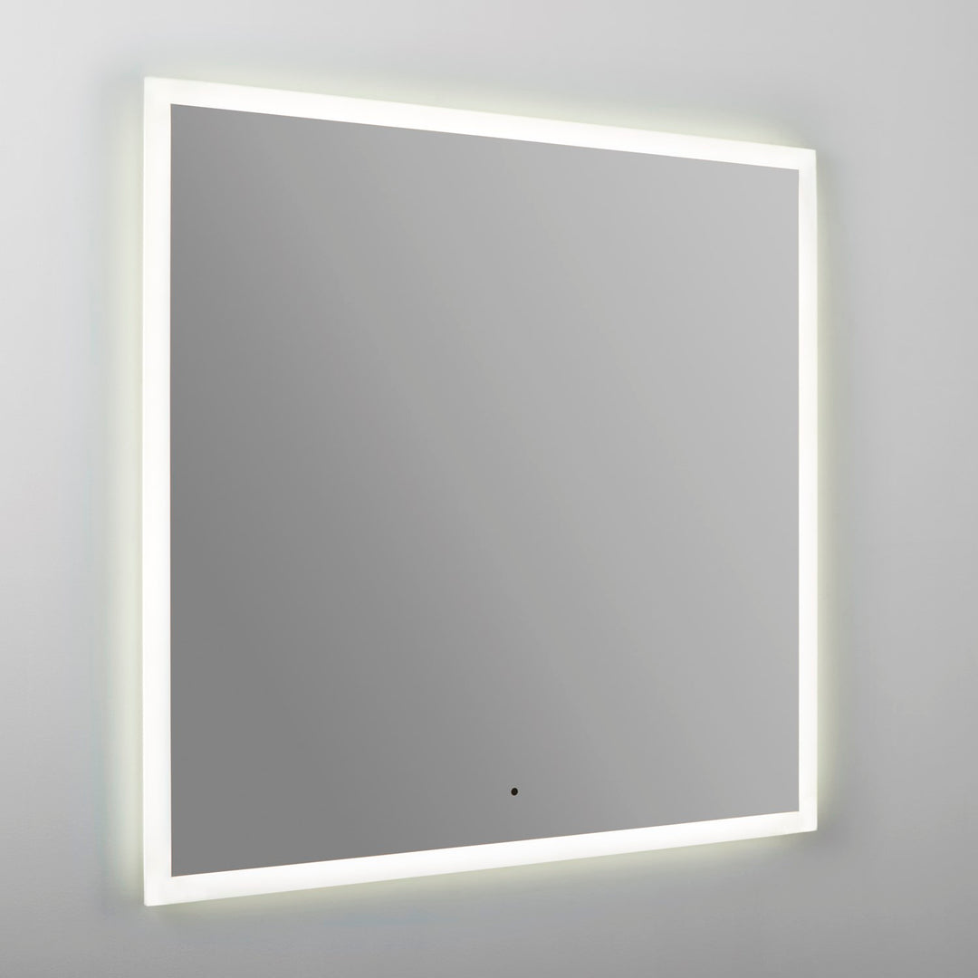 36X36 Led Mirror Black