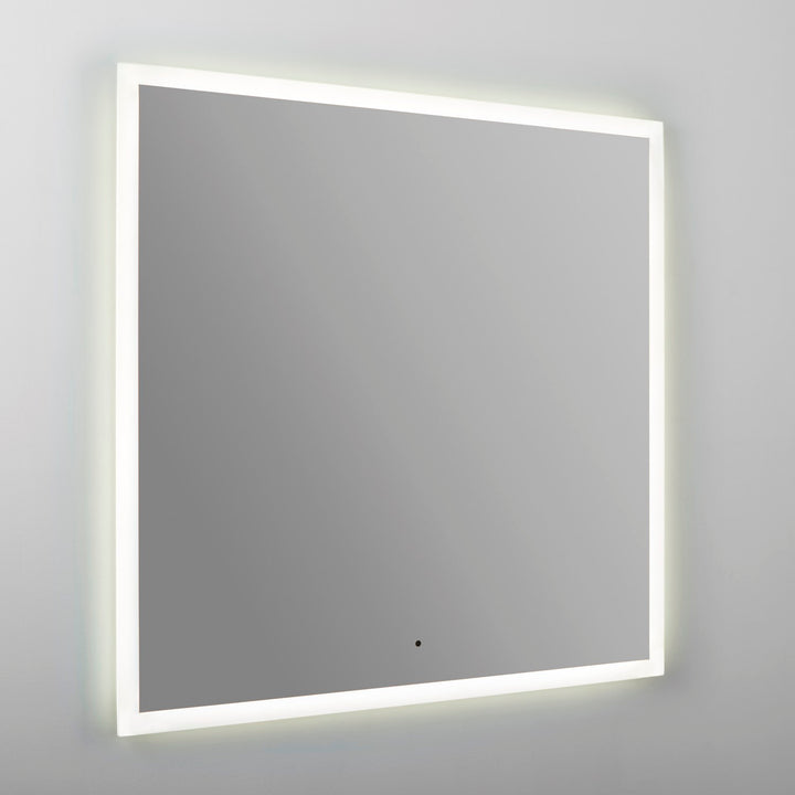 36X36 Led Mirror Black
