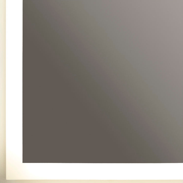 48X36 Led Mirror Black