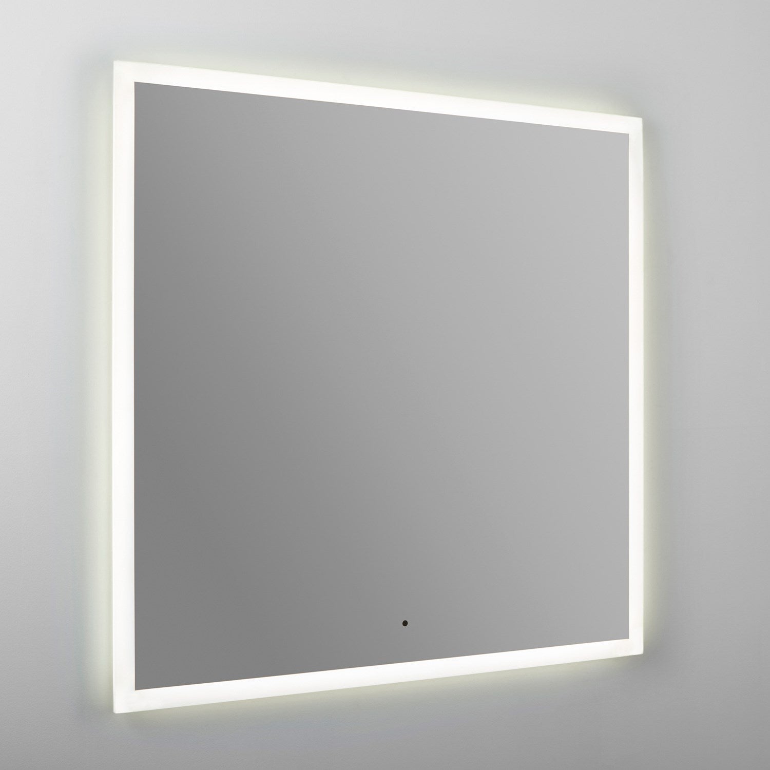 48X48 Led Mirror Black by Oxygen Lighting