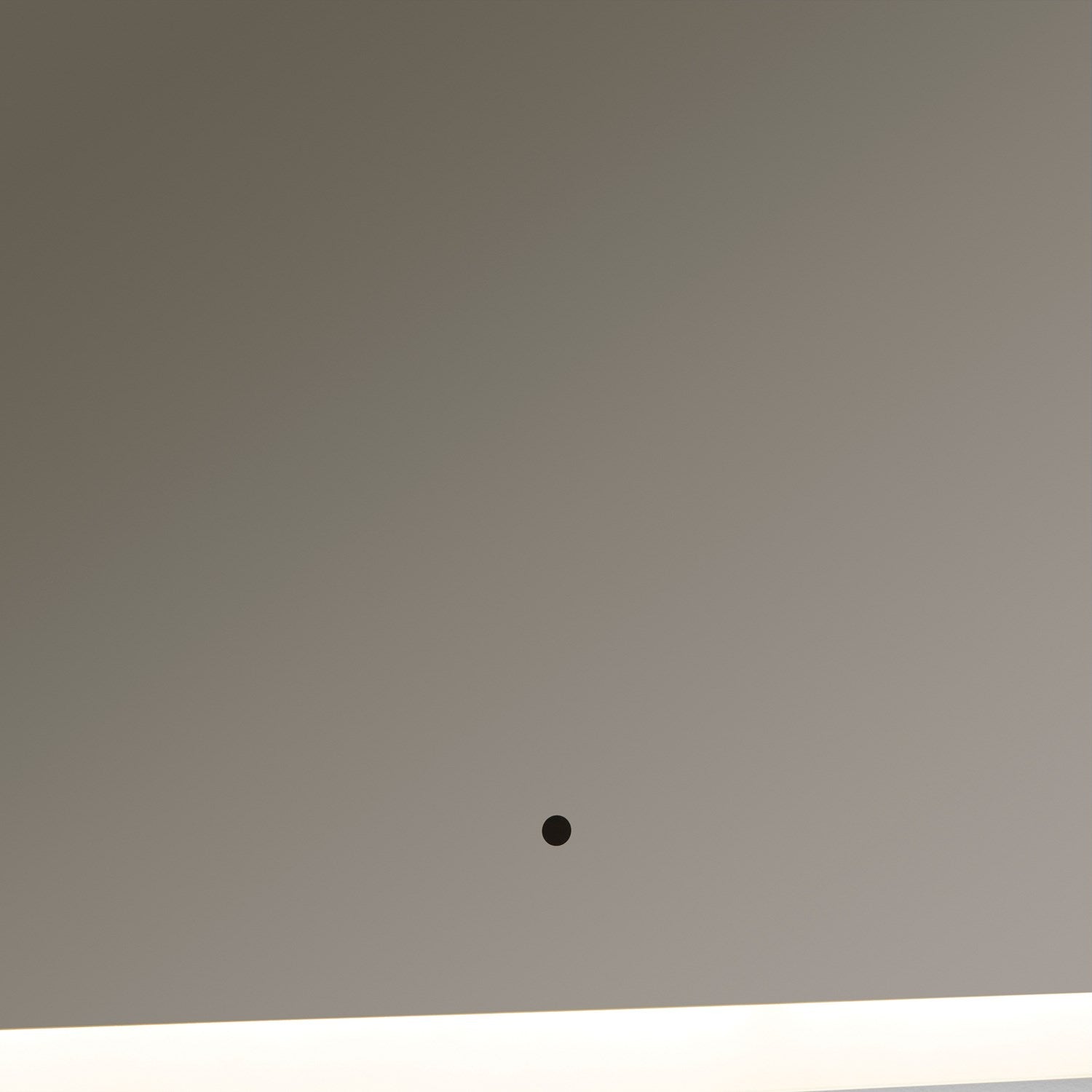 48X48 Led Mirror Black