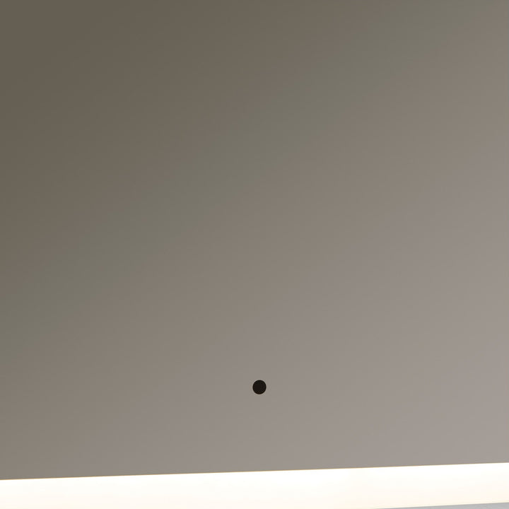 48X48 Led Mirror Black