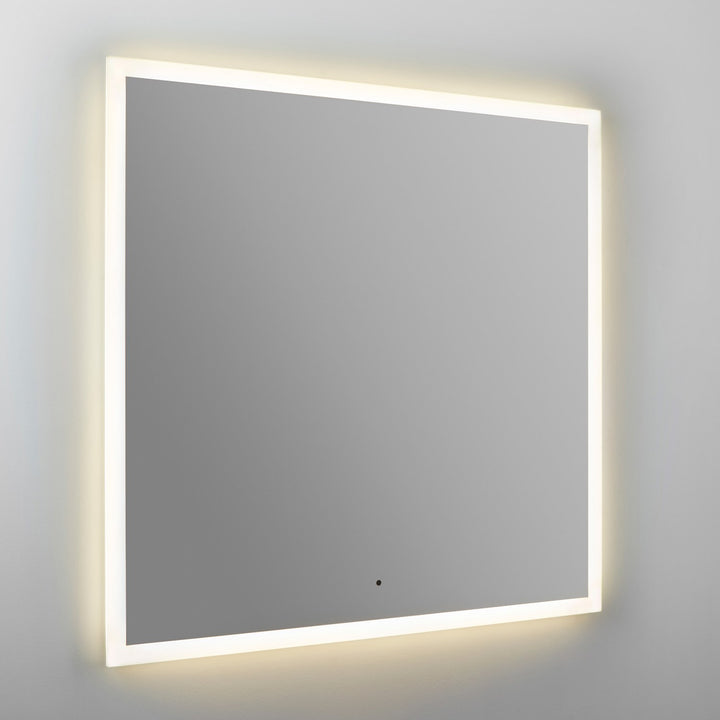 48X48 Led Mirror Black