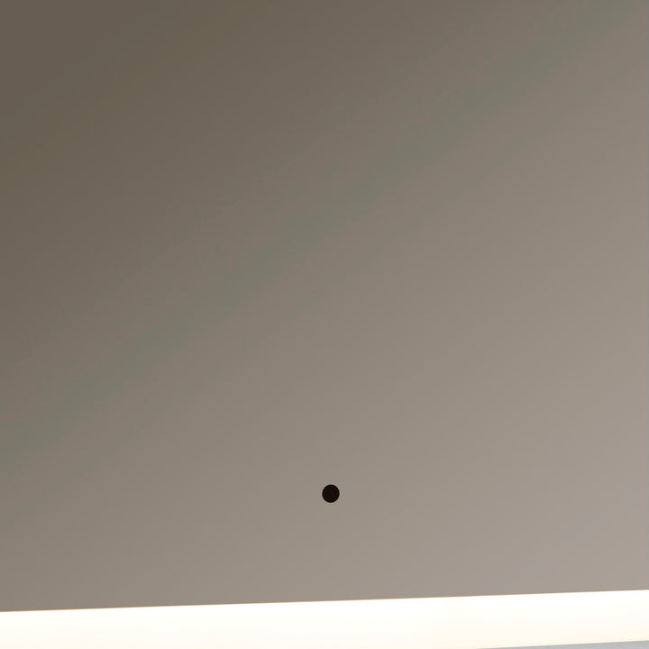 60X42 Led Mirror Black