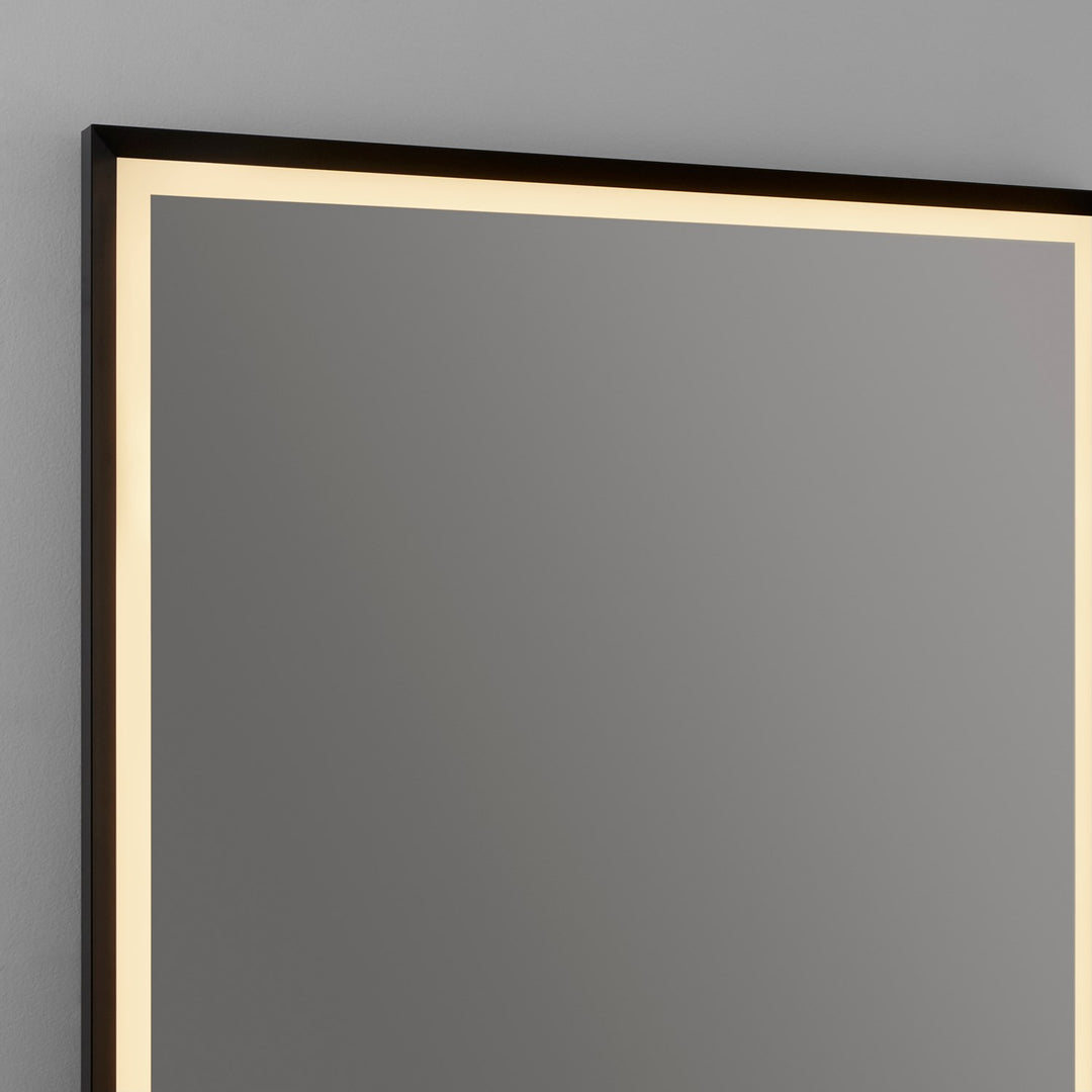 18X24 Led Mirror Black