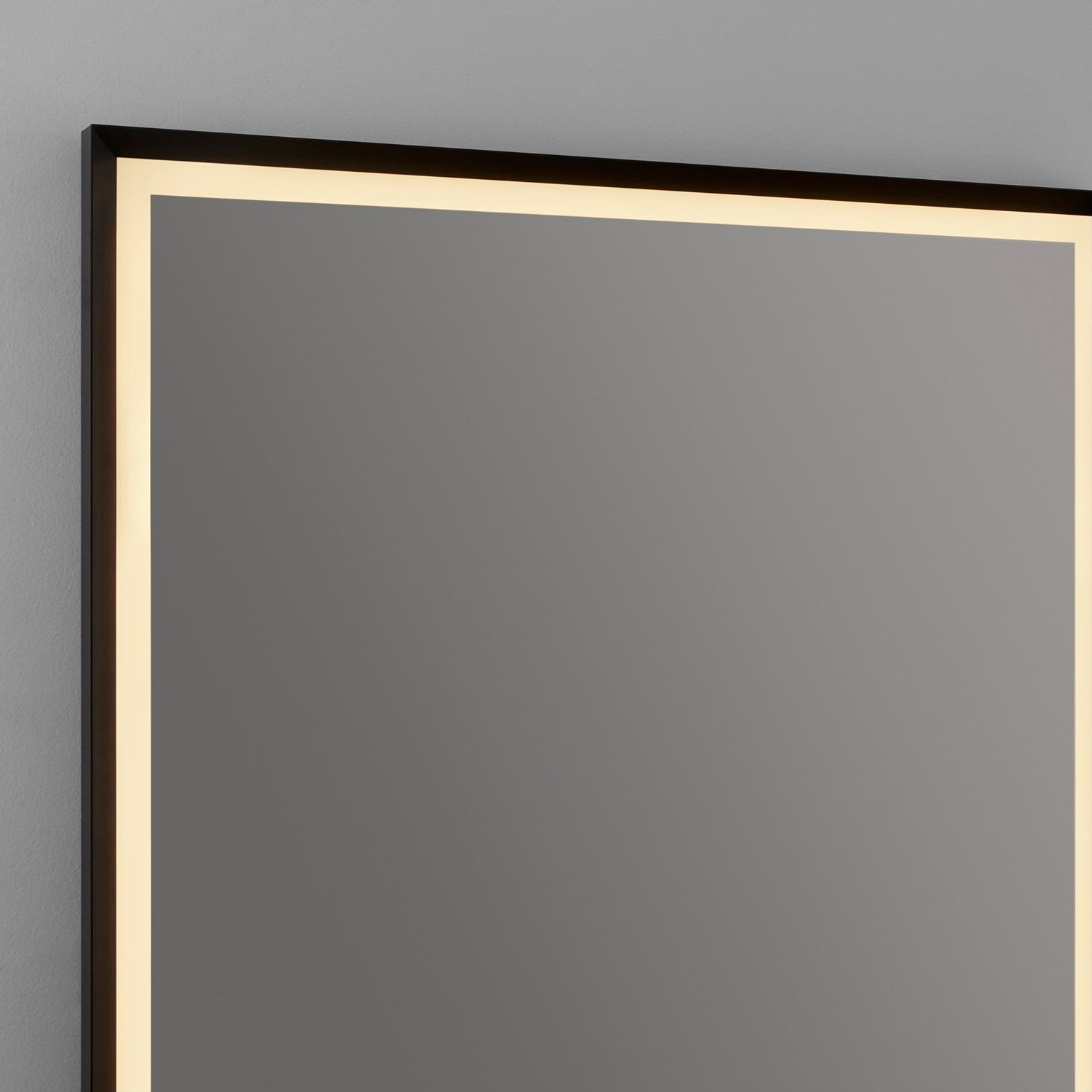 18X24 Led Mirror Black