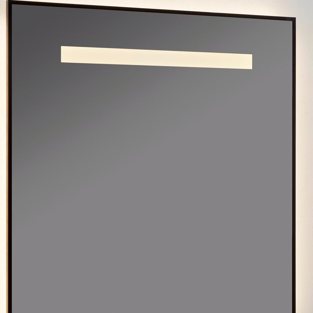 20X32 Led Mirror Black