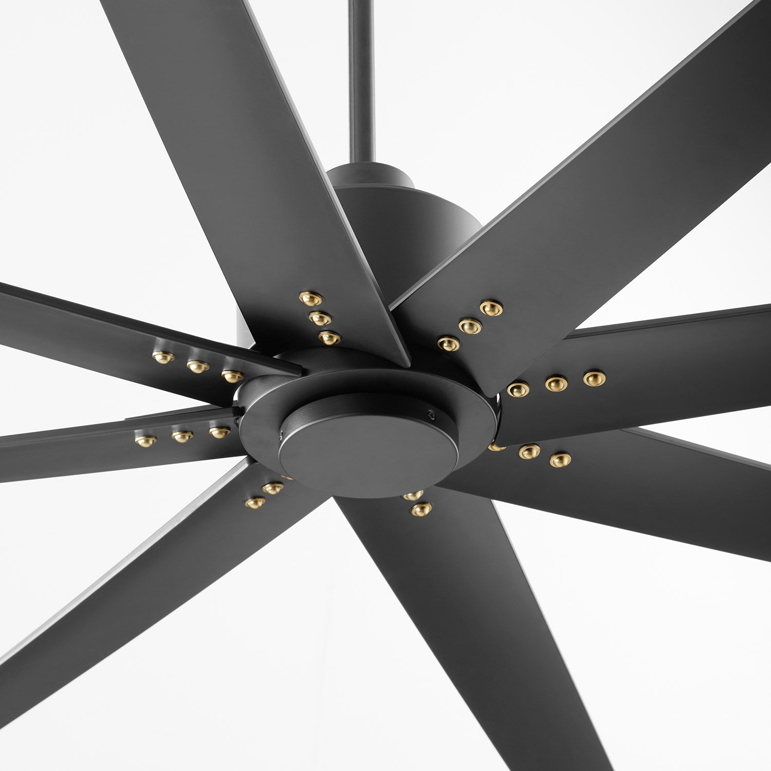 X Ceiling Fan Black Black Blades