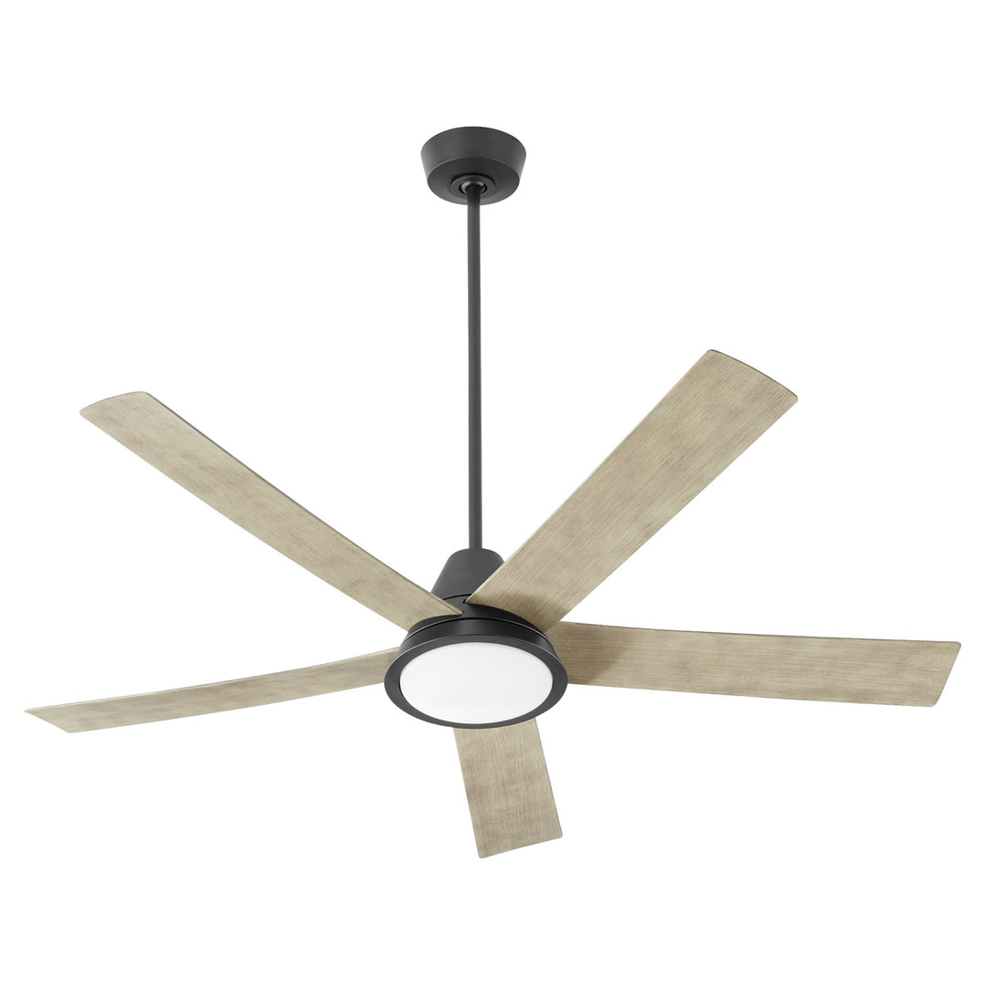 Temple X Ceiling Fan Black by Oxygen Lighting
