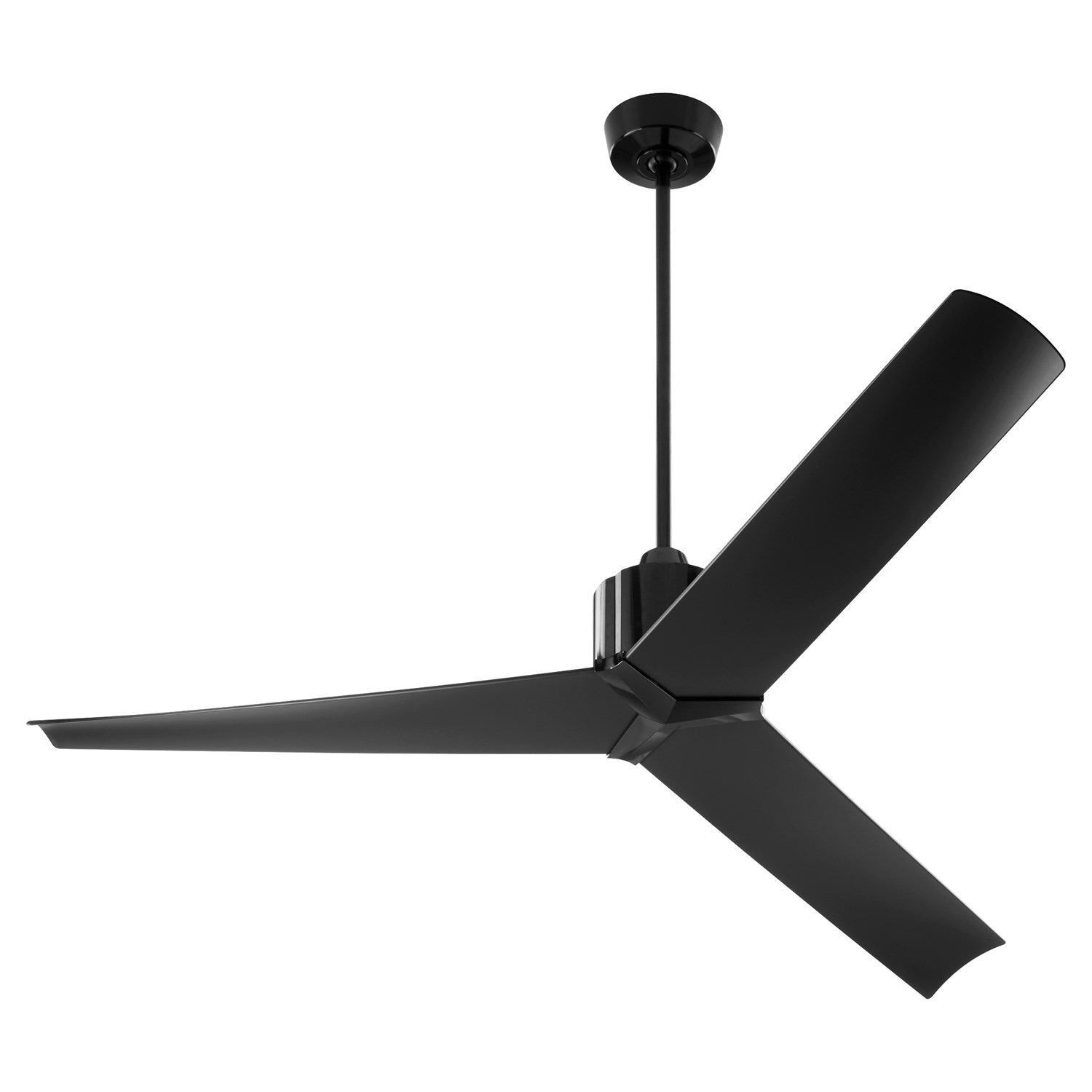 Strato X Ceiling Fan Black by Oxygen Lighting