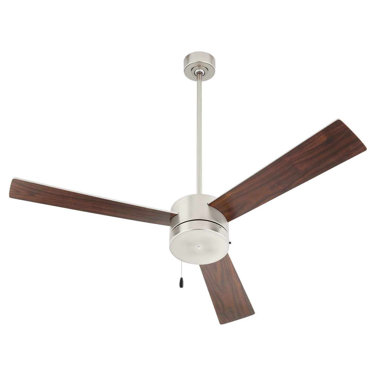 X Ceiling Fan Satin Nickel by Oxygen Lighting