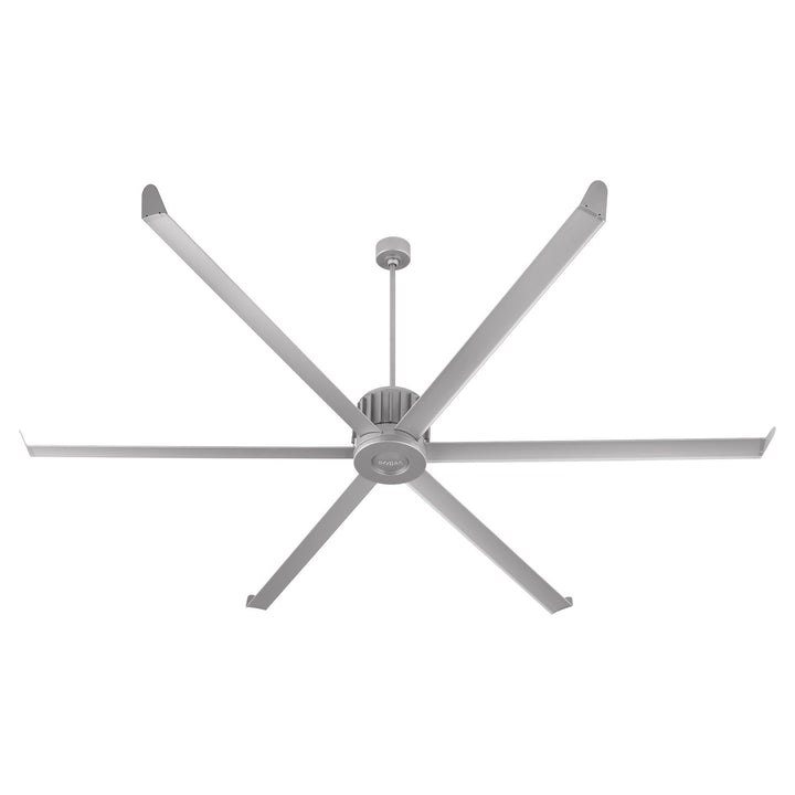 X Ceiling Fan Classic Nickel by Oxygen Lighting