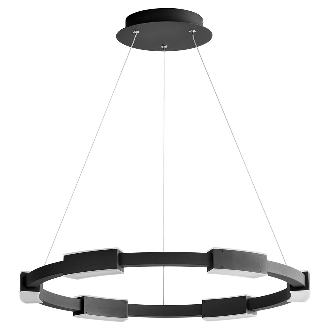 24.25X1.75 Pendant Black by Oxygen Lighting