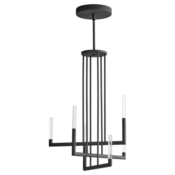 Lustre X Chandelier Black by Oxygen Lighting