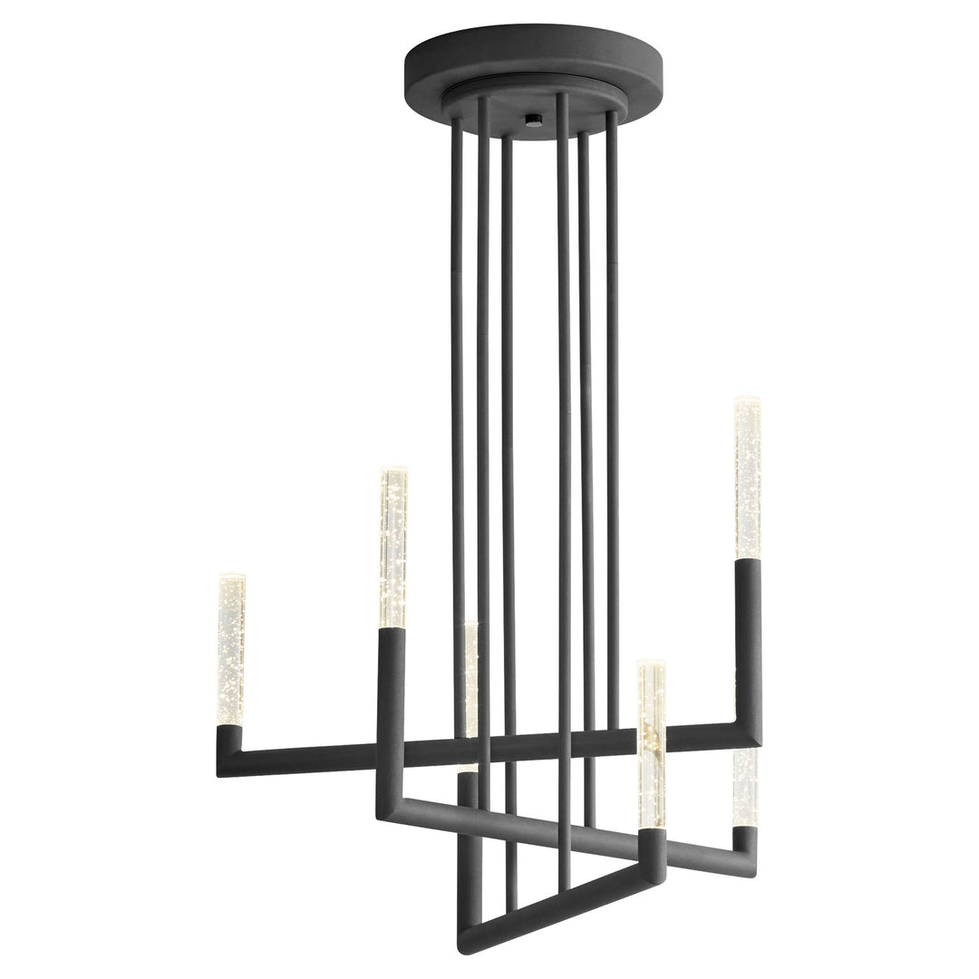 Lustre X Chandelier Black