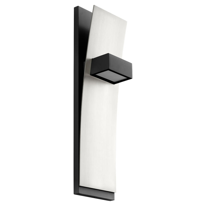 X Sconce Satin Nickel by Oxygen Lighting