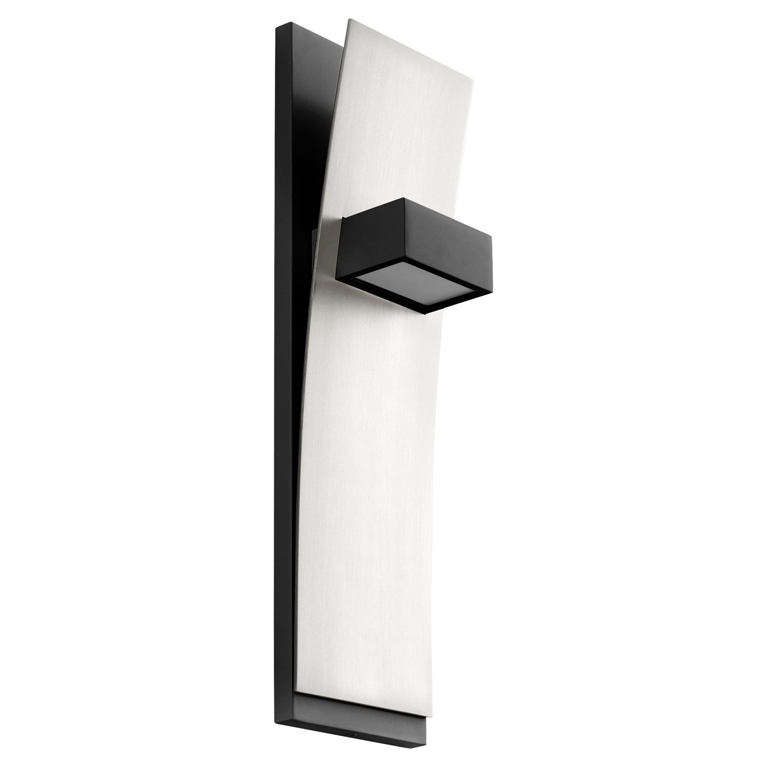 X Sconce Satin Nickel by Oxygen Lighting
